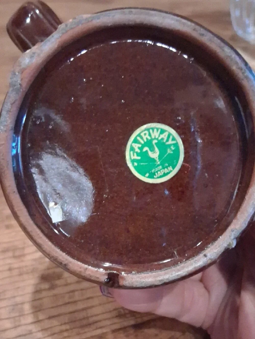 Mug with Pistol-Shaped Handle